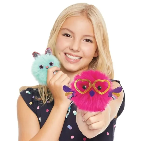 Make It Real: Flauschige Pompon-Bastelset, 4-teilig Bild 3