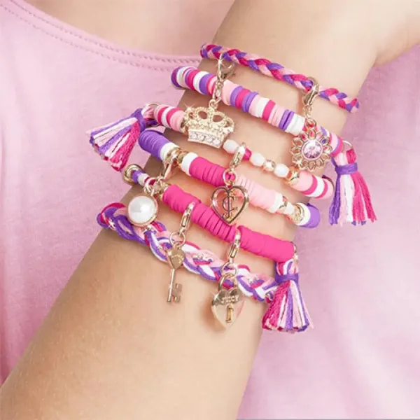 Make It Real: Juicy Couture Armbänder - Glamour Quasten Bild 4