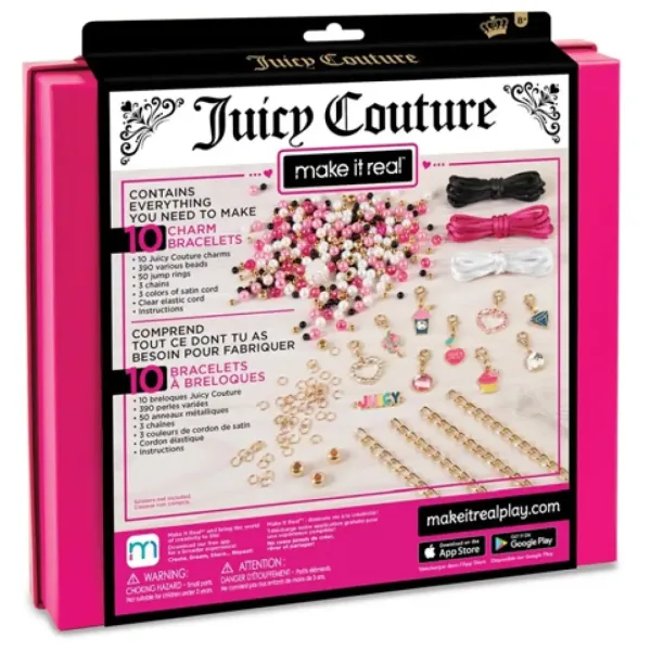 Make It Real: Juicy Couture pink und glitzerndes Schmuckset Bild 2