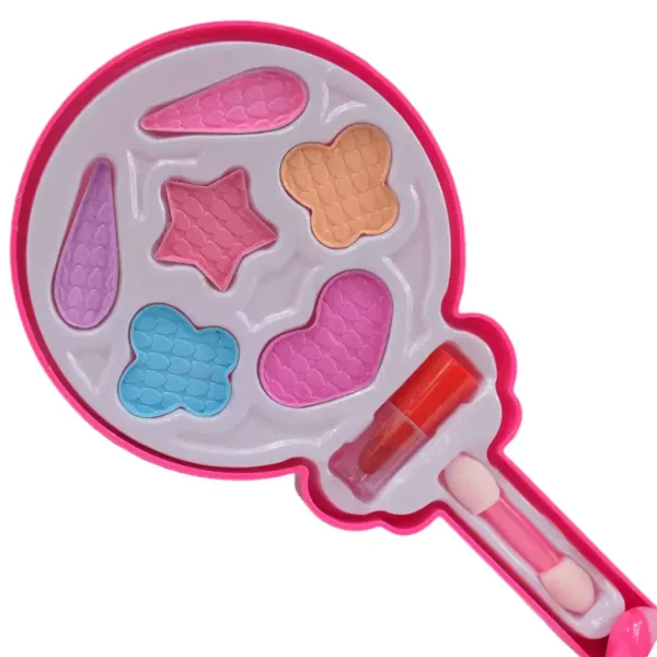 Make-Up-Set: Lutscher-förmige Schminkpalette mit Lippenstift Bild 4