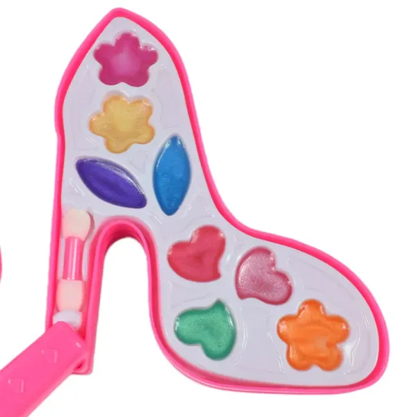 Make-Up-Set: Schminkpaletten-Set in High-Heel-Form mit cremigen Schminken Bild 4