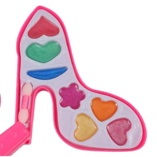 Make-Up-Set: Schminkpaletten-Set in High-Heel-Form mit cremigen Schminken Bild 5