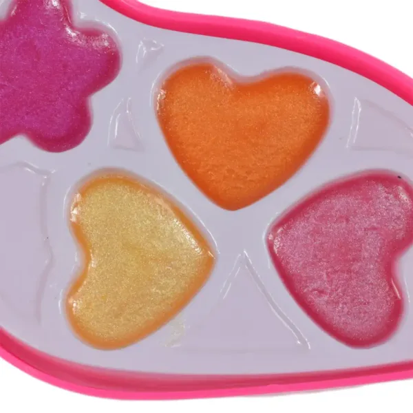 Make-Up-Set: Schminkpaletten-Set in High-Heel-Form mit cremigen Schminken Bild 6
