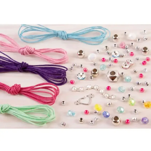 Make it Real: Charmantes Armbandherstellungsset - Schnurweben Bild 3