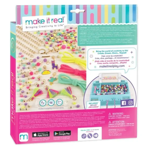 Make it Real: Schmuckherstellungsset - Schicke Neon-Pompons Bild 2