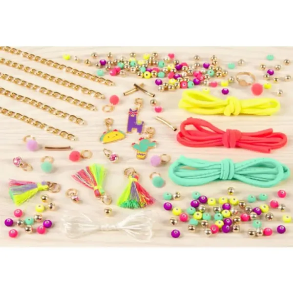 Make it Real: Schmuckherstellungsset - Schicke Neon-Pompons Bild 3