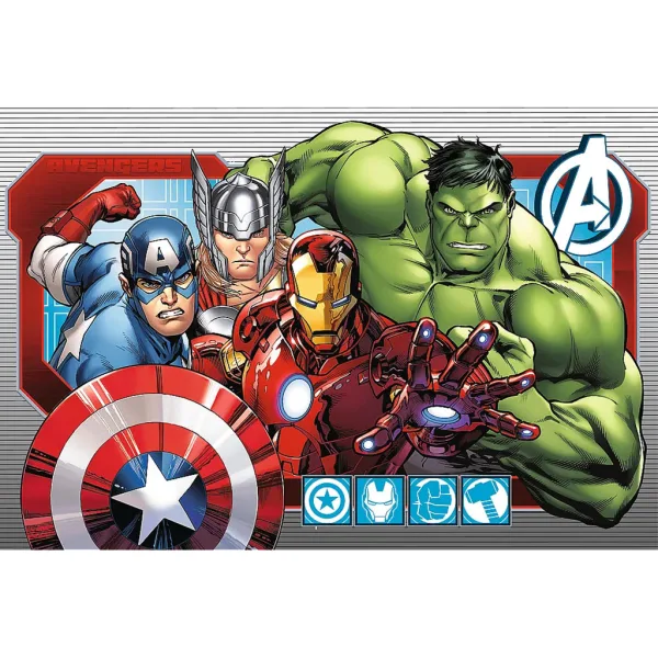 Marvel Avengers 24-teiliges Maxi-Puzzle - Trefl Bild 2