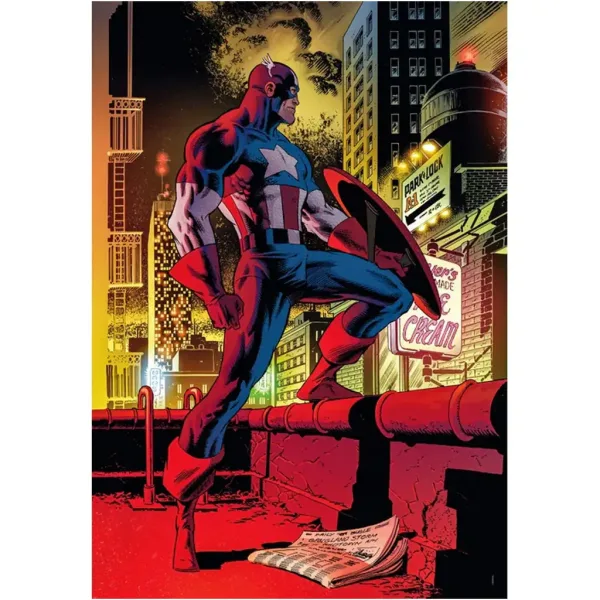 Marvel: Captain America 1000-teilige Puzzle - Clementoni Bild 2