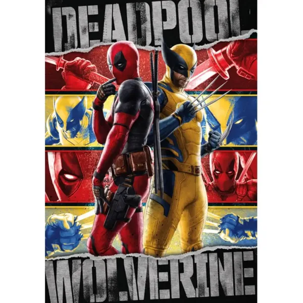 Marvel: Deadpool und Wolverine 1000-teilige Puzzle - Clementoni Bild 2