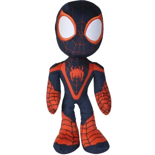 Marvel: Erstaunliche Freunde - Spider-Man Miles Morales Plüschfigur mit leuchtenden Augen im Dunkeln 25cm Bild 2