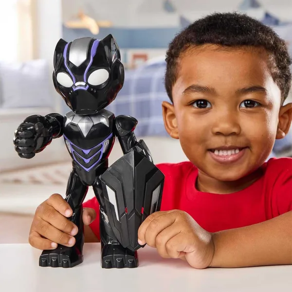 Marvel Iron Man und seine großartigen Freunde - Black Panther 23-cm-Figur - Hasbro Bild 3