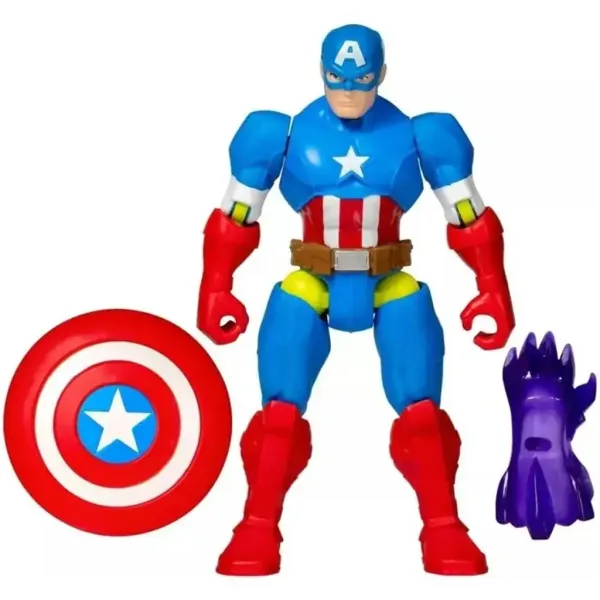 Marvel Mix Mashers: Avengers Captain America Figur mit Zubehör - Hasbro Bild 2