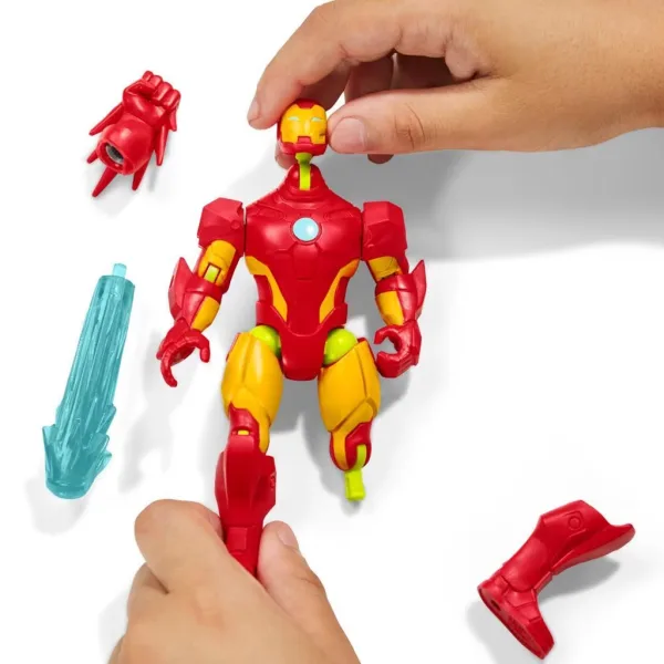 Marvel Mix Mashers: Avengers Iron Man Figur mit Zubehör - Hasbro Bild 3