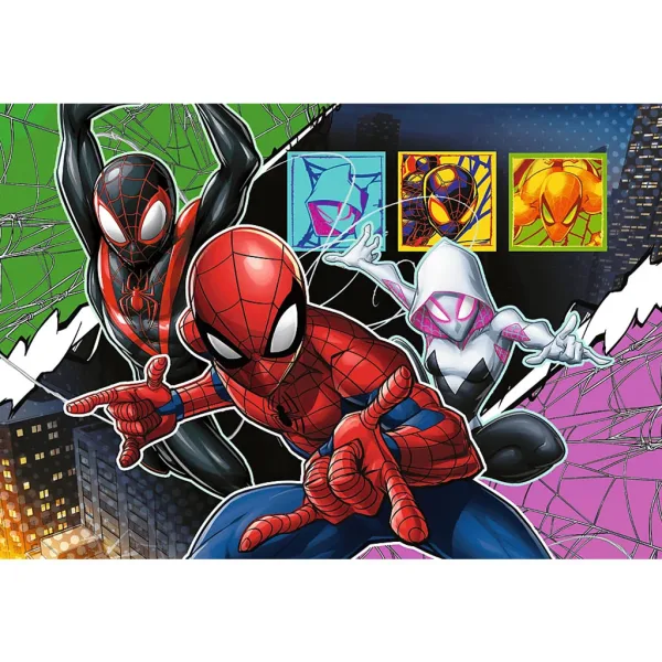 Marvel Spider-Man – Heldenhafte Spinne, 100 Teile Puzzle – Trefl Bild 2