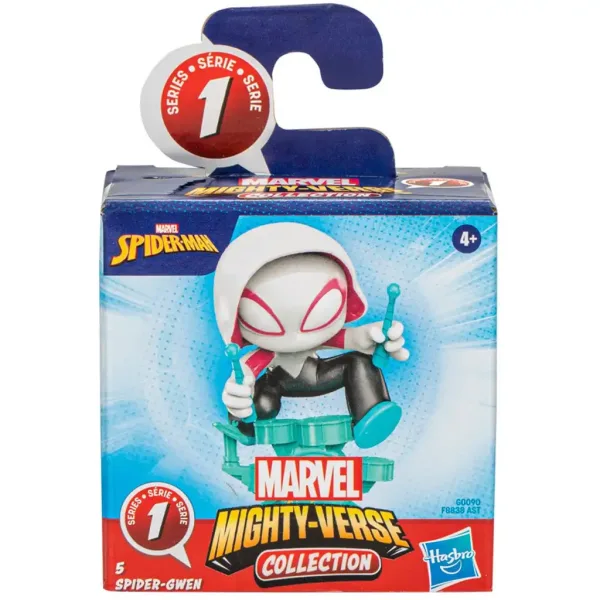 Marvel: Spider-Man Mighty-Verse Collection - Spider Gwen Mini-Figur - Hasbro Bild 2