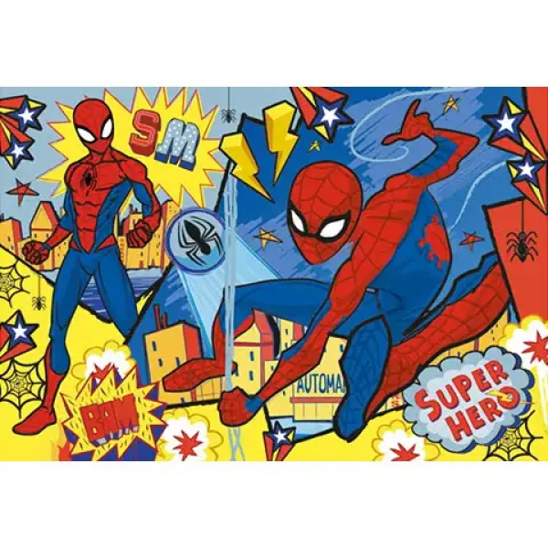 Marvel: Spider-Man Supercolor Maxi Puzzle 24-teilig - Clementoni Bild 2