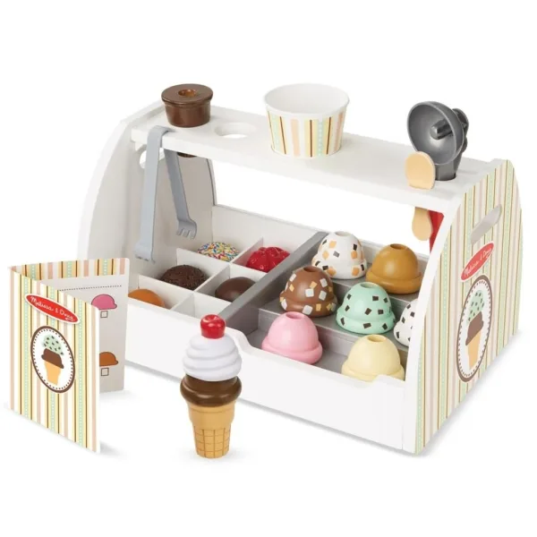 Melissa&Doug: Eisdiele-Spielset aus Holz - Spin Master Bild 2