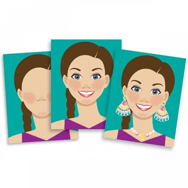 Melissa & Doug: Gesichtsgestaltungs-Set mit Aufklebern Bild 4