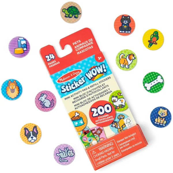 Melissa & Doug: Mini Sticker Wow! - Tiere - Spin Master Bild 2