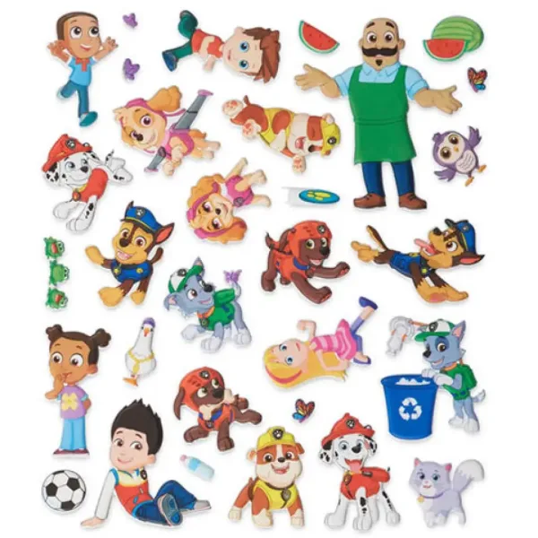 Melissa & Doug: Paw Patrol Abenteuer-Bucht Puffy Stickerbuch Bild 3