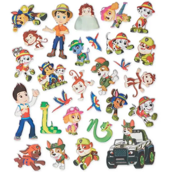Melissa & Doug: Paw Patrol Dschungel Puffy Stickerbuch Bild 3
