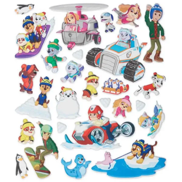 Melissa & Doug: Paw Patrol Jakes Berg Puffy Sticker Spielbuch Bild 3