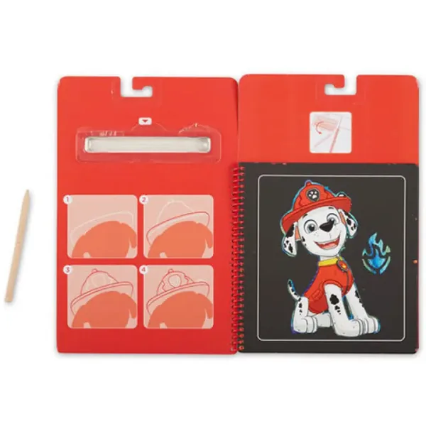 Melissa & Doug: Paw Patrol Marshall Kratzbild-Kreativspiel Bild 2
