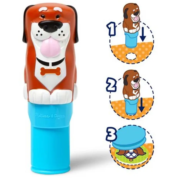 Melissa & Doug: Sticker WOW! Aufkleber-Stempel – Hund – Spin Master Bild 2