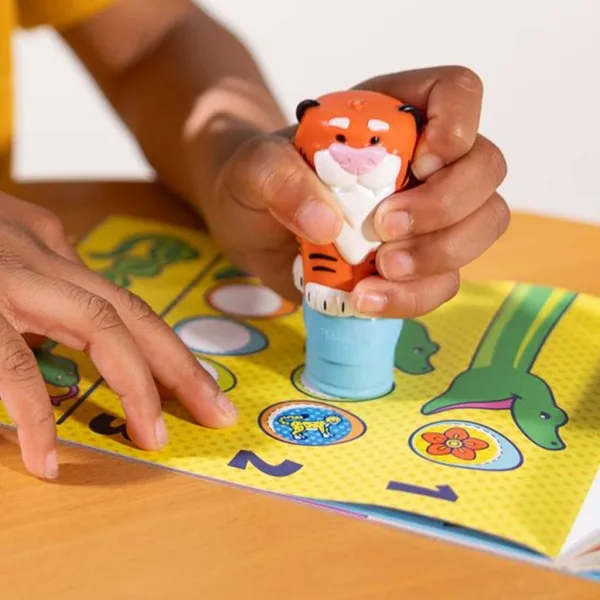 Melissa & Doug: Sticker WOW! Sticker-Stempel – Tiger – Spin Master Bild 3