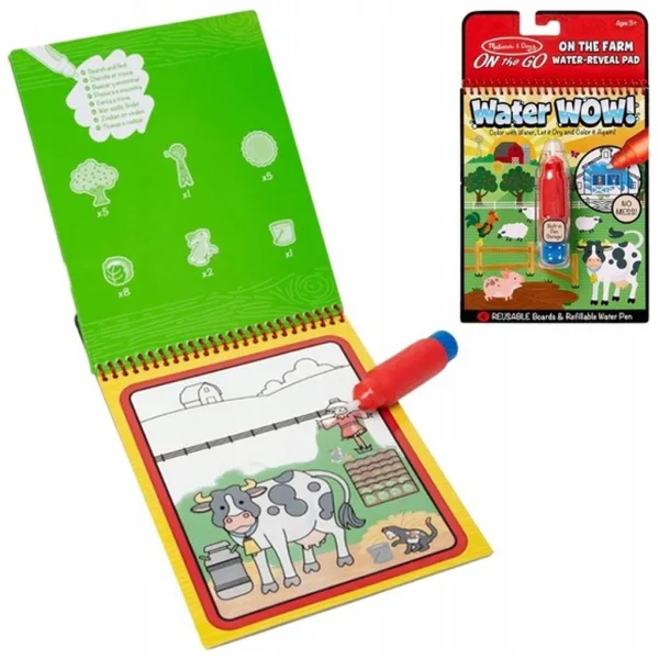Melissa & Doug: Water WOW! Malen mit Wasser – Bauernhof – Spin Master Bild 2