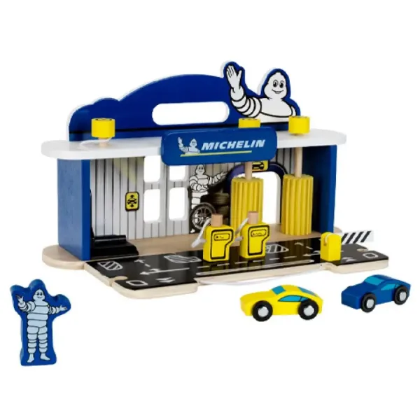 Michelin Service-Set aus Holz mit Zubehör Bild 2