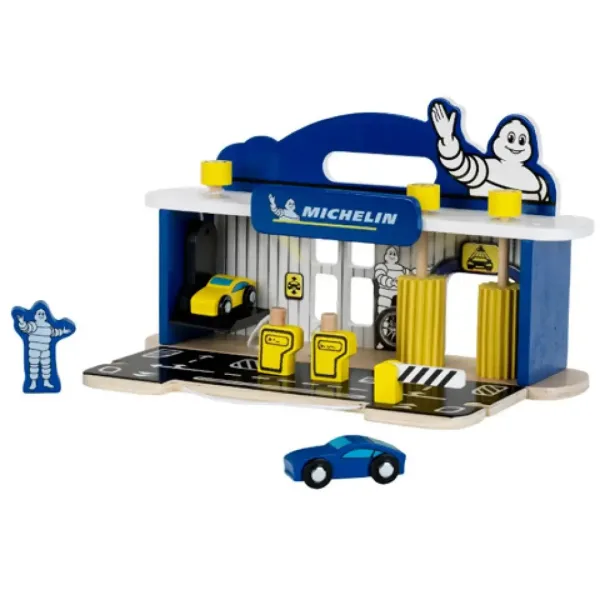 Michelin Service-Set aus Holz mit Zubehör Bild 3
