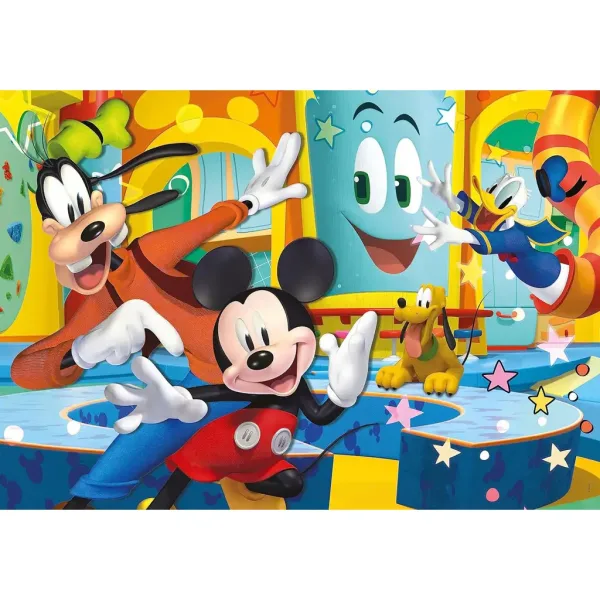 Micky Maus und seine Freunde – 60-teiliges Maxi-SuperColor-Puzzle – Clementoni Bild 2