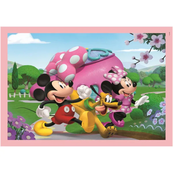 Mickey und seine Freunde 4-in-1 Supercolor-Puzzle - Clementoni Bild 4