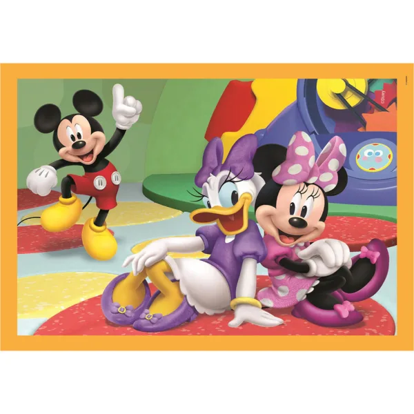 Mickey und seine Freunde 4-in-1 Supercolor-Puzzle - Clementoni Bild 5