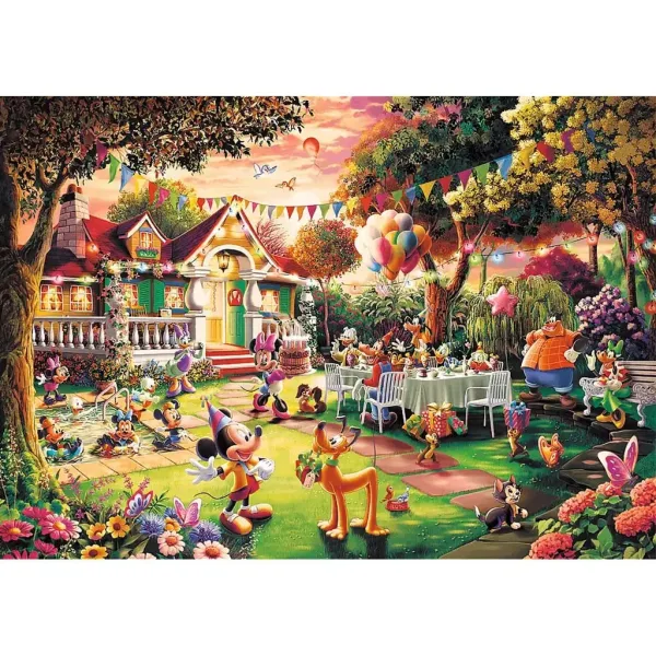 Micky Maus Geburtstags-Party 1000-teiliges Premium Plus Puzzle – Trefl Bild 2