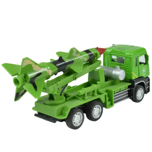 Militär-LKW: Rückziehbarer Militärlastwagen mit Rakete in zwei Varianten, 14 cm Bild 4