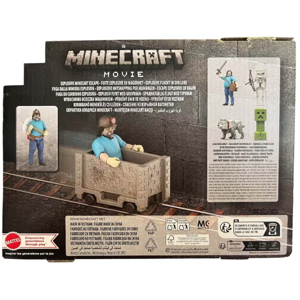 Minecraft Der Film – Spielset mit Steve und Lore – Mattel Bild 2