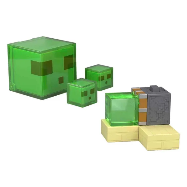 Minecraft: Klebriger Kolben-Fallen Actionfiguren-Set – Mattel Bild 2
