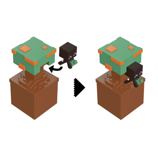 Minecraft Reveal Minifigur im Aufbewahrungsbehälter – Azalee – Mattel Bild 2