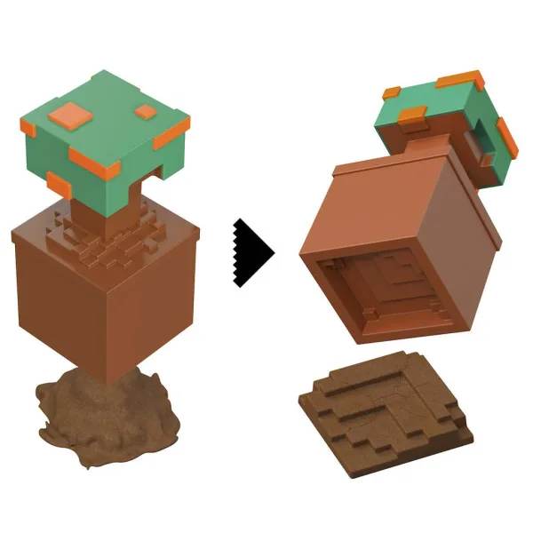 Minecraft Reveal Minifigur im Aufbewahrungsbehälter – Azalee – Mattel Bild 3