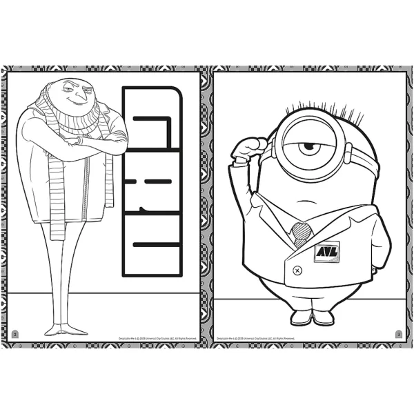 Minions Malbuch – Trefl Bild 2