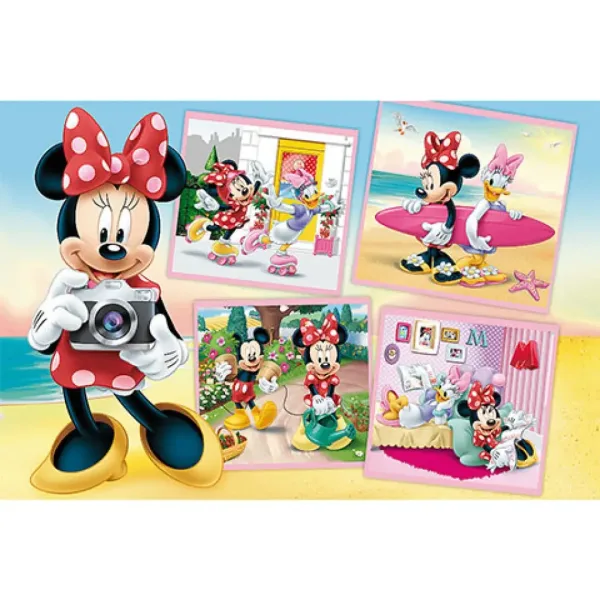 Minnie Maus: Charmantes Minnie-Puzzle 60-teilig - Trefl Bild 2