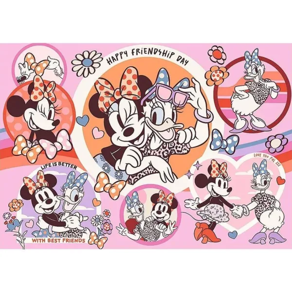 Minnie Maus und Daisy Duck – beste Freundinnen, 200-teiliges Puzzle - Trefl Bild 2