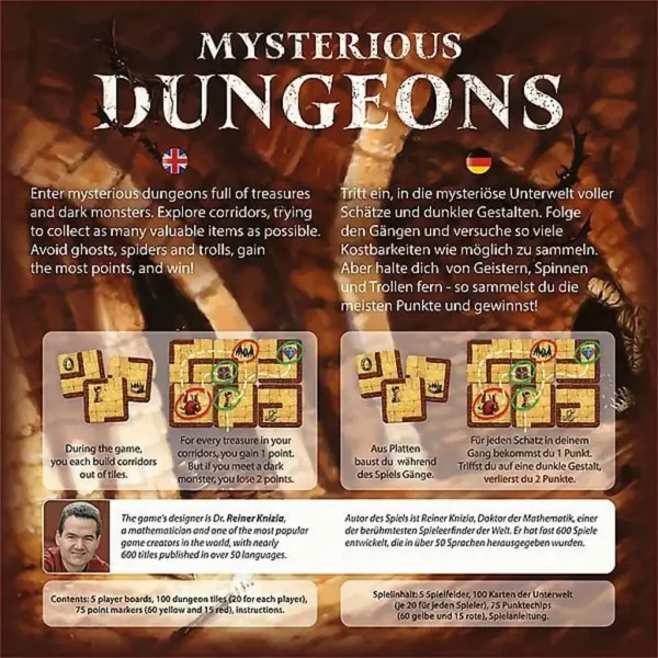 Mysterious Dungeons-Brettspiel - Trefl Bild 3