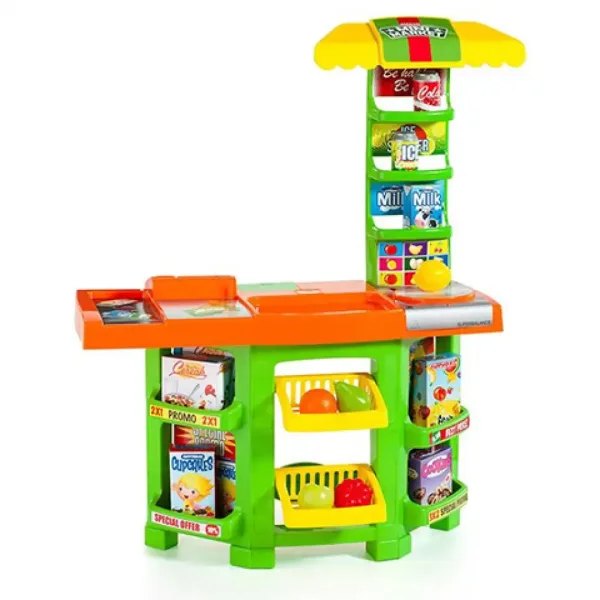 Molto: Mini Market 14-teiliges Spielset 58x28x77cm Bild 2