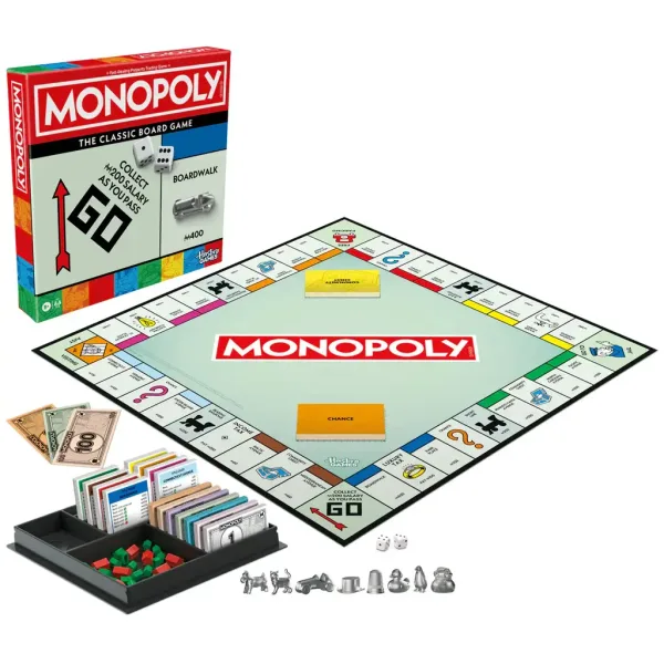 Monopoly Classic Brettspiel neue Version - Hasbro Bild 2