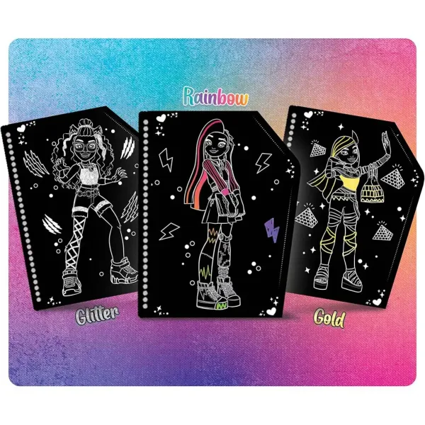 Monster High: Monster Hug Bildkratz-Set - Lisciani Bild 2