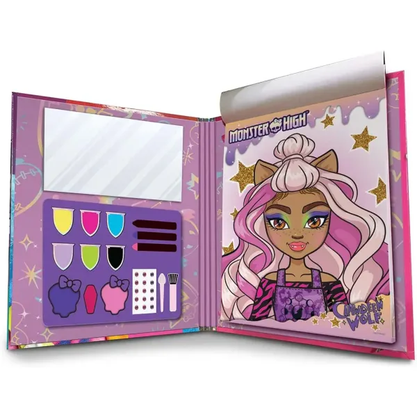 Monster High: Schmink- und Malbuch mit 44 Seiten - Lisciani Bild 2