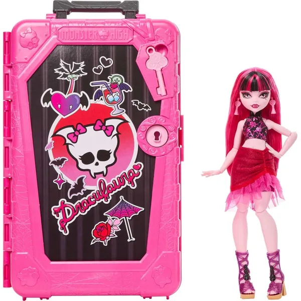 Monster High Schrecklich gute Freundinnen Geheimnisse: Gruselige Reise Draculaura Puppe - Mattel Bild 2